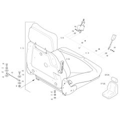Seat Assembly for Wacker EZ26