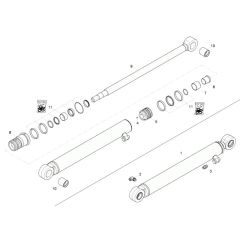 Dipper Arm Cylinder for EZ28
