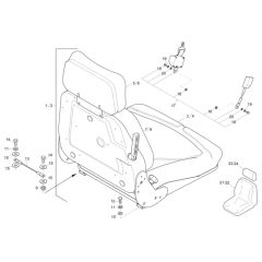 Seat Assembly for Wacker EZ28