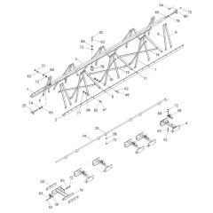 Wacker HC100 Truss Screed Assembly