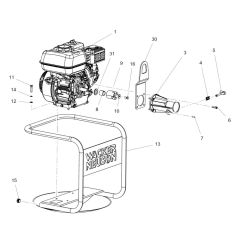 Frame Assembly for Wacker HD 3.7