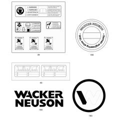 Wacker HP50 Decals