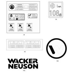 Decals for Wacker HPG100