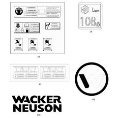 Wacker HPG50 Decals