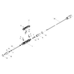 Power Cable Assembly for Wacker