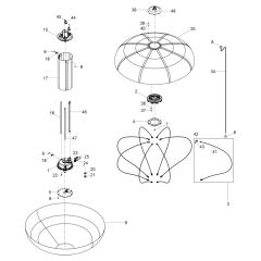 Lamp Mount Assembly for Wacker