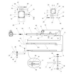 Mast Assembly for Wacker LTC4C
