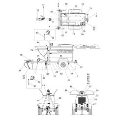 Trailer Assembly for Wacker LTC4C