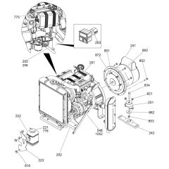 Support Assembly for Wacker LTC6L