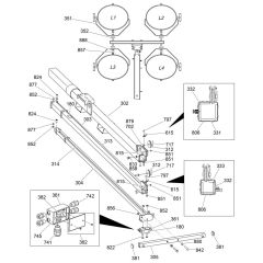 Tower Assembly for Wacker LTC6L