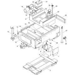 Skid Assembly for Wacker LTE4K