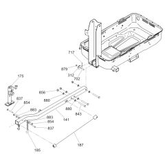 Hitch Assembly for Wacker LTN6K