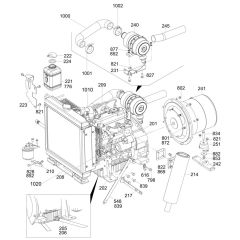 Air Filter Assembly for Wacker LTN8K