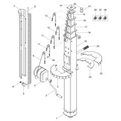 Tower Assembly for Wacker LTS4K