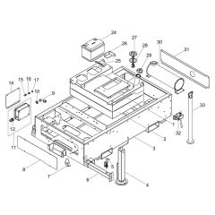 Skid Assembly for Wacker LTS4K