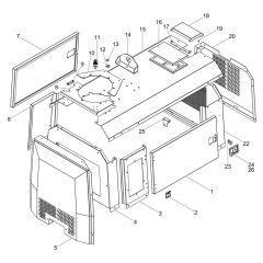 Cover Assembly for Wacker LTS4K