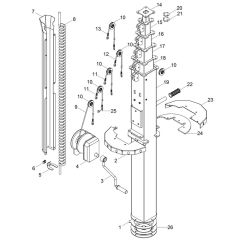 Tower Assembly for Wacker LTS4Y
