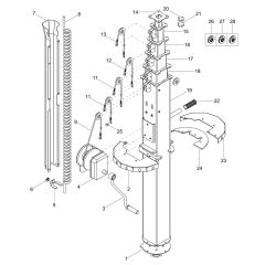 Tower Assembly for Wacker LTS7K