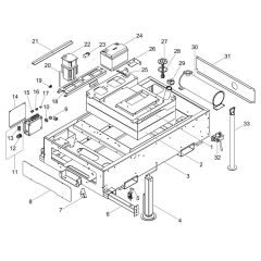 Skid Assembly for Wacker LTS7K