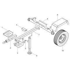 Front Jack Assembly for LTS7K