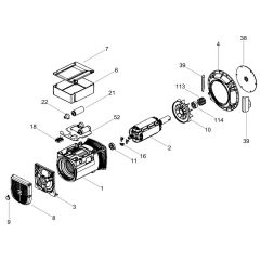 Generator Assembly for Wacker LTS8K