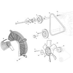 Belt, Fan Assembly for Wacker LTT4