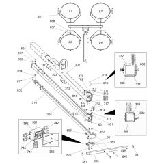 Tower Assembly for Wacker LTW20Z1