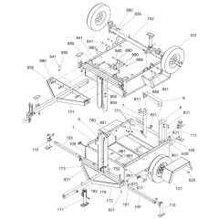 Trailer Assembly for Wacker LTW20Z3