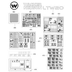 Wacker LTW20Z3 Decals