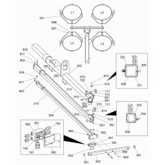 Tower Assembly for Wacker LTW8K