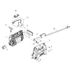 Housing Assembly for Wacker M2500/120