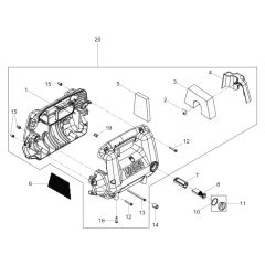 Housing Assembly for Wacker