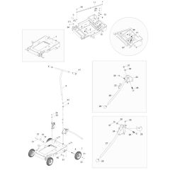 Cart Assembly for Wacker ML425