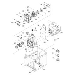 Pump Assembly for Wacker PT2