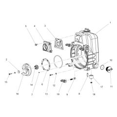 Wacker PT2A Pump Housing