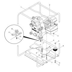 Frame Assembly for Wacker PT2B
