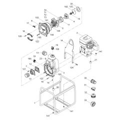Pump Assembly for Wacker PT2V
