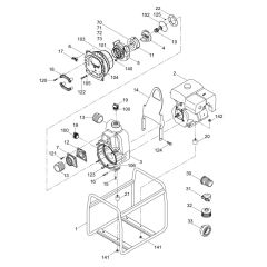 Pump Assembly for Wacker PT3