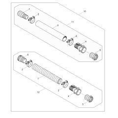 Hose Kit for Wacker PT3 Pump