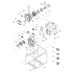 Pump Assembly for Wacker PT3H