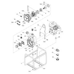 Pump Assembly for Wacker PT3V