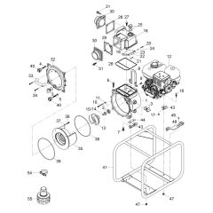 Pump Assembly for Wacker PT4A