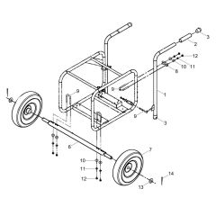 Transport Assembly for Wacker PT4A