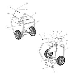 Frame Assembly for Wacker PTS4V