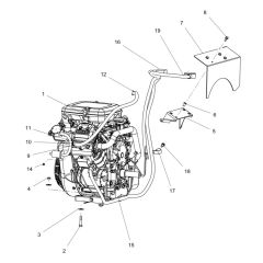 Engine Assembly for Wacker PTS4V