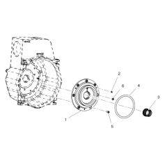 Pump Cover for Wacker PTS4V