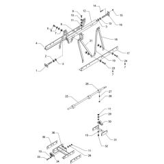 Wacker SC25 Truss Screed Assembly