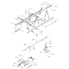 Wacker SC50 Truss Screed Assembly