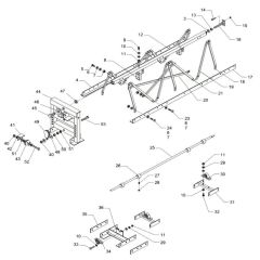 Wacker SE50 Truss Screed Assembly