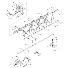 Wacker SE75 Truss Screed Assembly